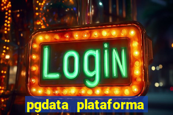 pgdata plataforma de jogos